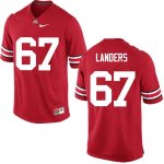 NCAA Ohio State Buckeyes Men's #67 Robert Landers Red Nike Football College Jersey QVI3245DF